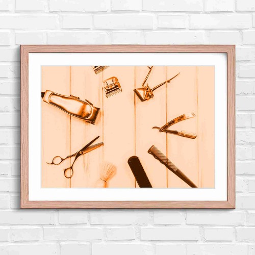 Barber tools vintage shaving - barber,