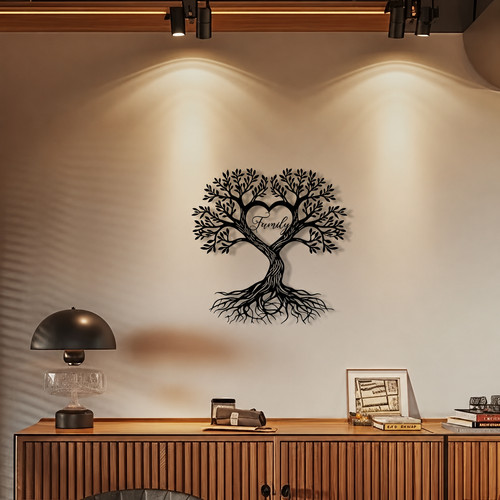 Family tree metal wall art - wall,
