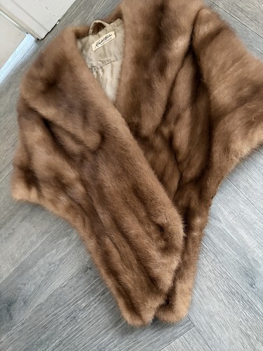 Vintage 1950s mink fur - vintage, stole