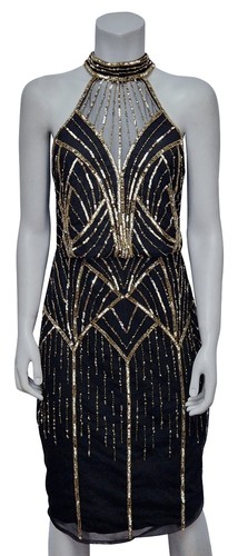 Lipsy womens sequin halterneck - lipsy,