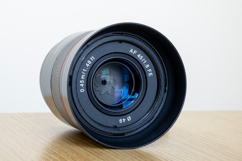 Samyang 45mm fe prime - af, f1.8