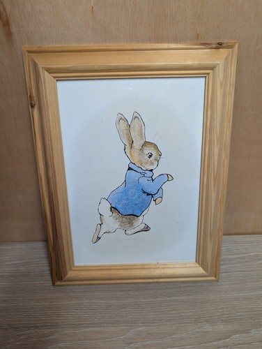 Peter rabbit art print framed - art,
