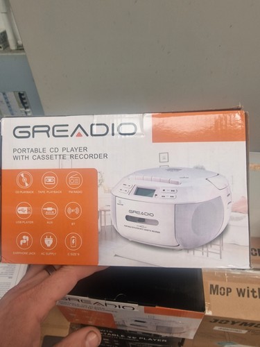 Greadio portable cassette - greadio, cd