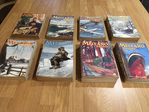Meccano model magazine years - model,