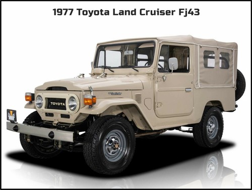1977 toyota land cruiser fj43 - cruiser,