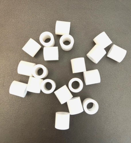 White nylon plastic - spacers, m6