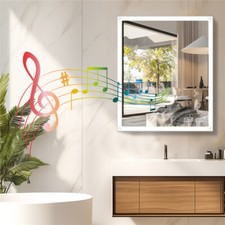 Defog LED Bathroom Mirror