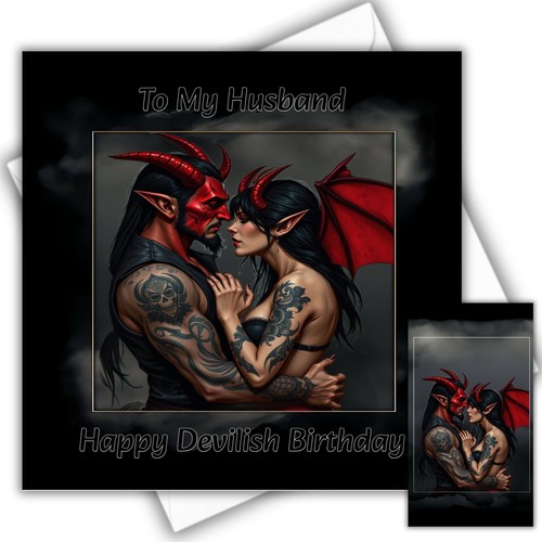 Husband birthday card gift - card,