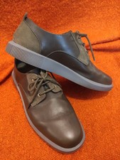 CAMPER green lace lightweight smart office men's shoes size 43/8.5