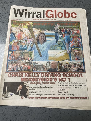 Wirral globe newspaper olympic - wirral,