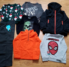 Boys 5-6 bundle, coat & tops