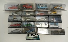 James Bond 007 Diecast Car Collection Model Bundle - 21 Cars Total All Preowned 