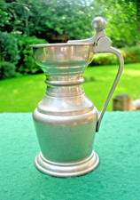 Vintage Pewter Zinn Flagon