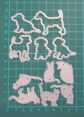 Little cats dogs metal - little,