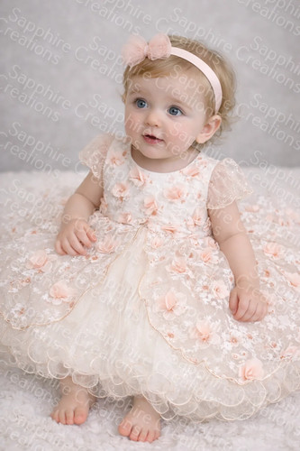 Peach baby girls - girls, princess