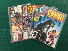 4 x Conan The Barbarian Comics Marvel Assorted 1990's M3204