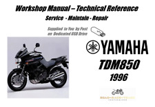 Yamaha TDM850 TDM 850 Service