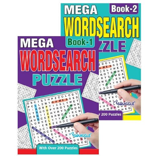 Mega wordsearch puzzle - puzzle, book