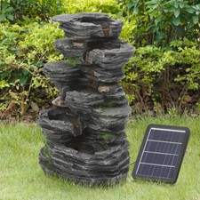 Solar Power Water Feature