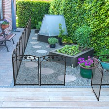 5 Large Tall Garden Fence