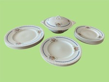 Dinner plate set - dinner, vintage