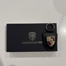 NEW - PORSCHE BLACK Emblem