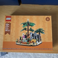 Lego african savanna - savanna, diorama