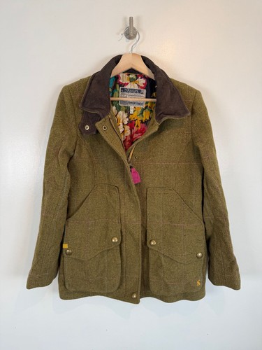 Joules tweed jacket size - size, 12