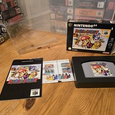 Mario Party N64 Game With Box