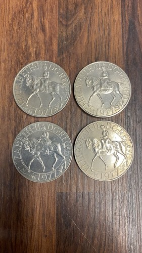 1977 silver jubilee crown - uk,
