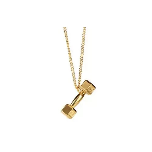 Gym necklace stainless steel - gym,