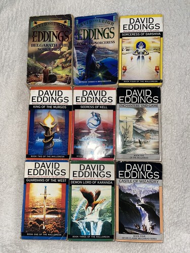 David eddings books novel - eddings, 9