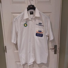 M-Sport WRC Rally Team Ford Rallyesport Martini Racing Short Sleeved Shirt Sz M