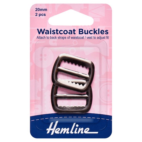 Hemline 20mm waistcoat - 20mm, buckles