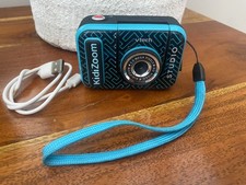 VTech KidiZoom Studio Video Camera Blue 80-541103 Charger Cable Immaculate 