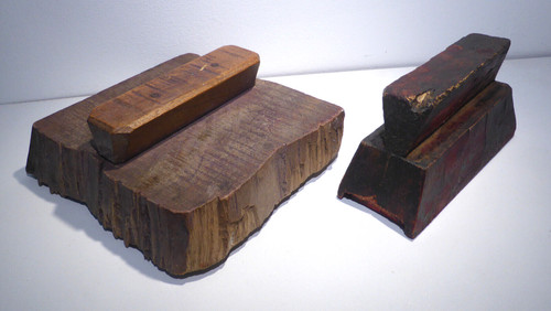 Wooden printing blocks vintage - blocks,