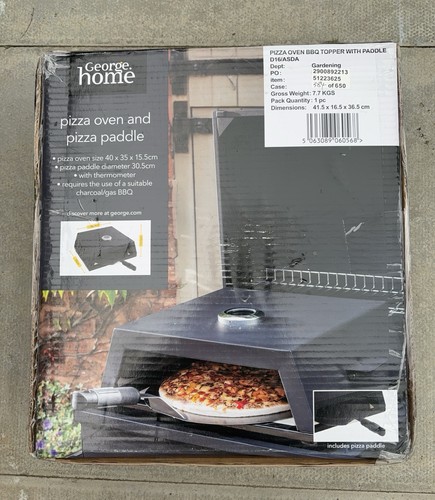 Brand new bbq - pizza, oven