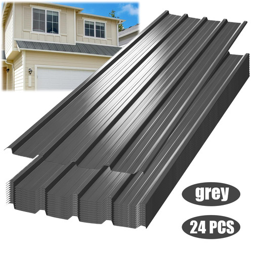 24x roof panels - panels, galvanized