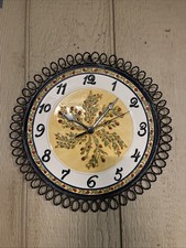 NICE CERAMIC TYPE WALL CLOCK