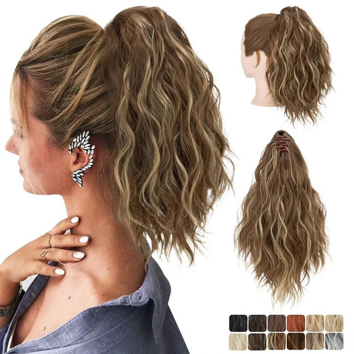Extra thick real claw - real, ponytail