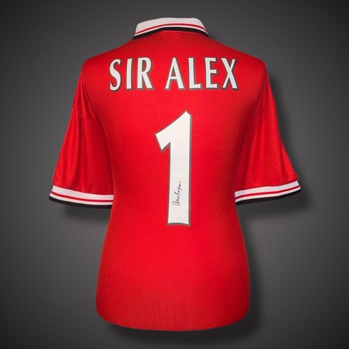 Sir alex ferguson hand signed - sir,