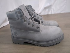 Timberland Youth UK Size 2 Boots Grey