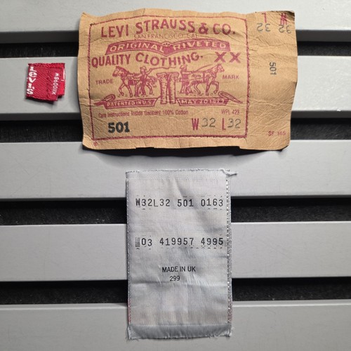 Vintage levi 501 - levi's, w32