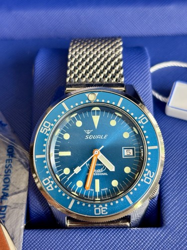 Squale 1521 automatic blue - 1521,