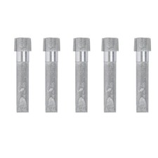 5Pcs Zinc Cylinder Anode for
