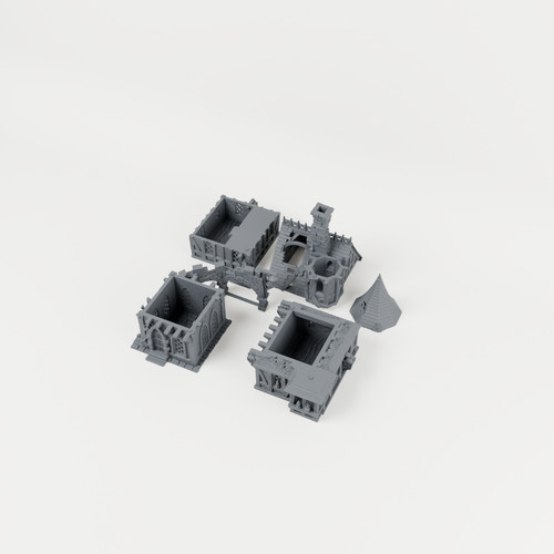 Ravenloft manor 28mm - manor, –