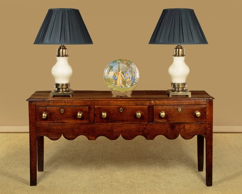 Antique small 18th - 18th.c., oak