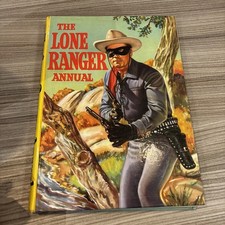 The Lone Ranger 1962 Annual Vintage Book Comic Strip (spin Damage)