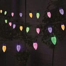 Smart Solar MultiPower Pine Cone String Lights 30 LED's