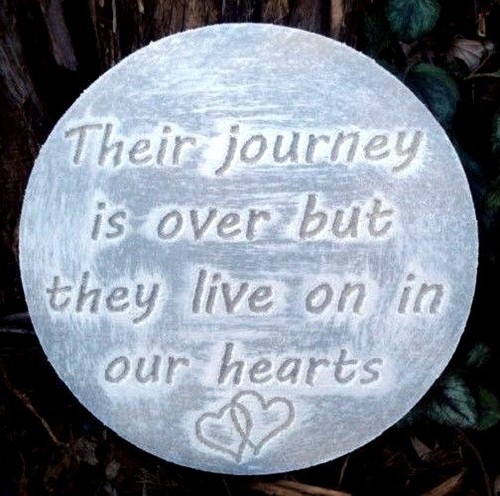 Plastic memorial plaque mold